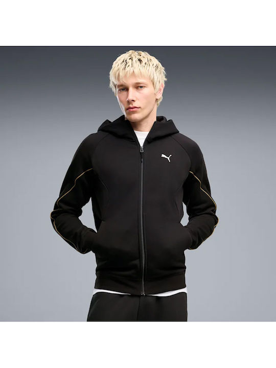 Sport Men's Athletic Hooded Jacket Black