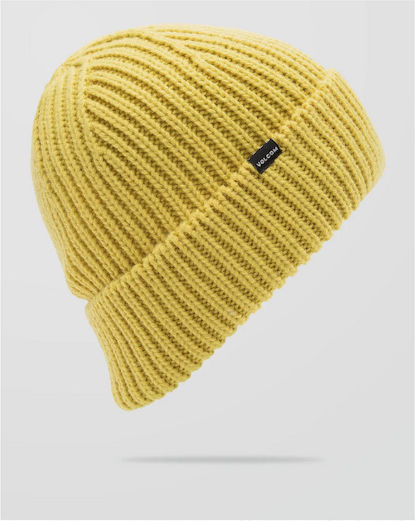 Roller Knitted Beanie for Men in Grey