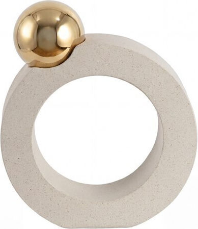 Decorative Polyresin Ball 20.5x7x23.5cm