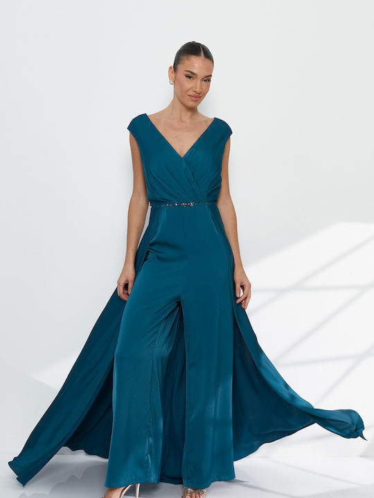 Women's Blue Jumpsuit
