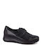 Leather Women's Moccasins in Black Colour 27252-Black