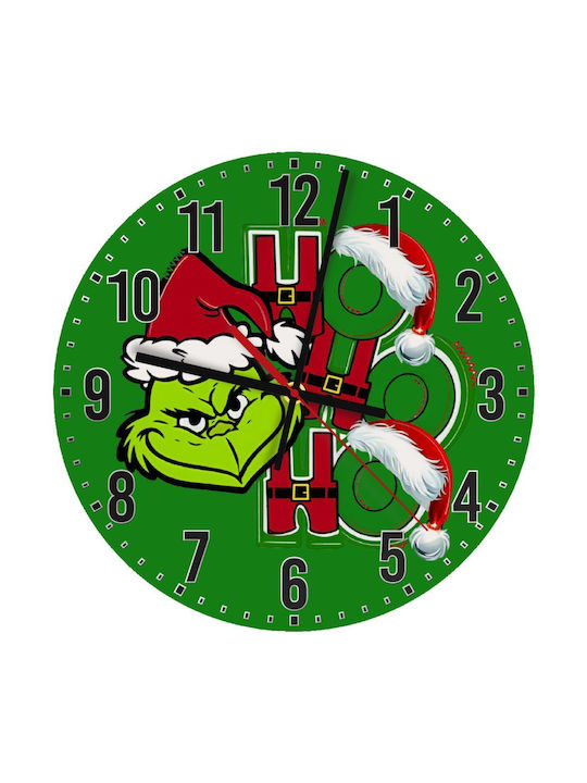Koupakoupa Grinch Ho Ho Ho Silent Wooden Wall C...