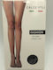 Schwarze Netzstrumpfhose für Damen