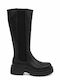Women's Boots with Elastic Black