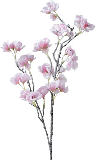 Christmas Decorative Branch with Pink Blossoms 83 cm Km-705105