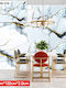 Self-Adhesive Wall Wallpaper White 300x120cm