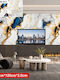 Self-Adhesive Wall Wallpaper White 300x120cm