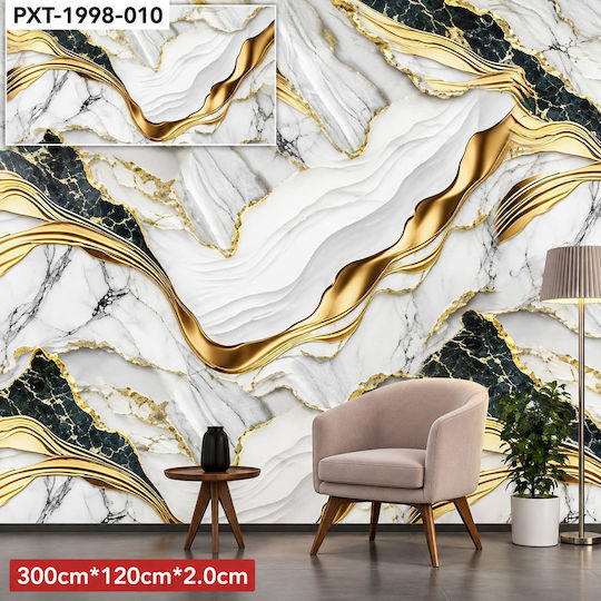 Self-Adhesive Wall Wallpaper White 300x120cm