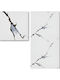 Self-Adhesive Wall Wallpaper White 300x120cm