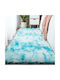 SpitiBazaar Non-slip Rectangular Furry Rug Light Blue 80x140cm
