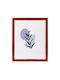 Iliadis Metal Photo Frame with Red Frame
