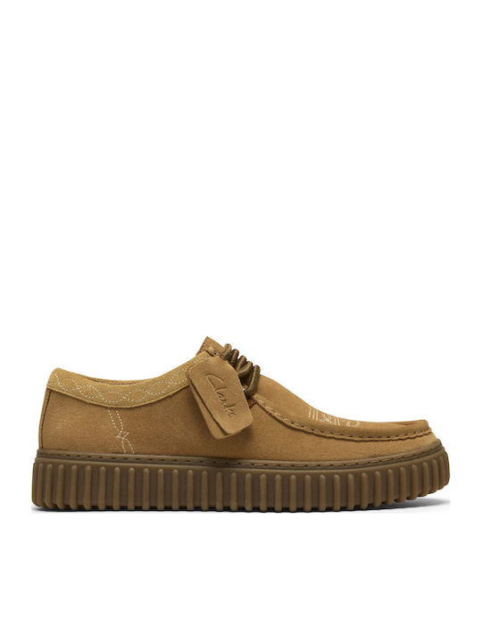 Clarks Torhill Lo din piele întoarsă Pantofi ca...