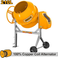Ingco Μπετονιέρα 1000W 210lt CM416-1