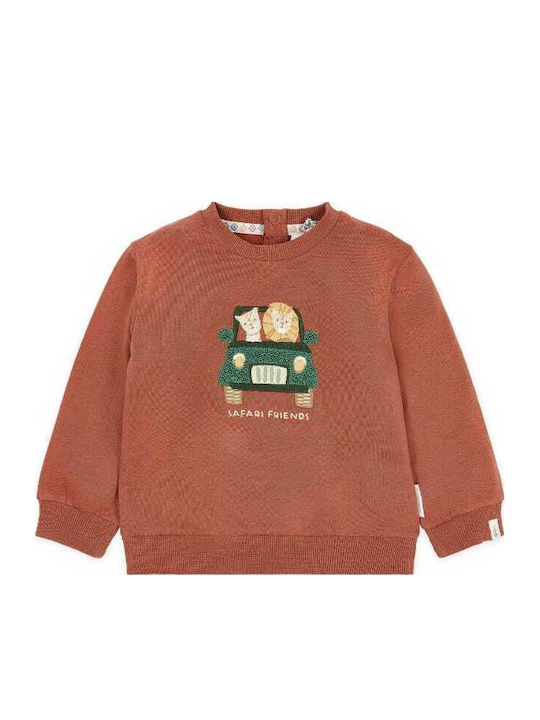 Kinder-Sweatshirt Desert Red