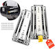 Vevor Heavy-Duty Drawer Slides 40.6 cm Full Extension Locking 226.8 kg Steel Ball Bearings 1 Pair Zxcthg500b167gmid001v0