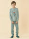 Noidinotte Kids Cotton Mint Pyjamas