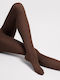 Women's Pantyhose with Seam Brown