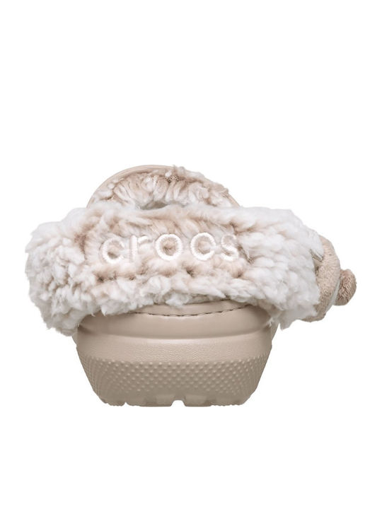 Crocs Classic Παντόφλες Μπεζ