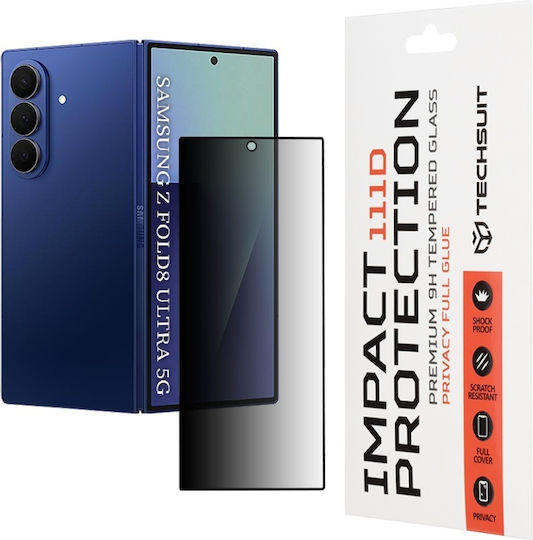 Screen Protector Samsung Galaxy Z Fold8 Ultra Anti-spy Ultra Hd 9h Protection Easy Installation 111d Sticker Set Privacy