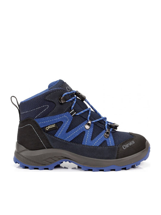 Chiruca Troll 03 Men's Waterproof Hiking Boots with Gore-Tex Membrane Blue