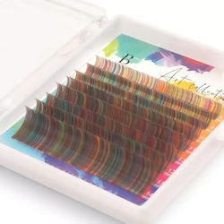 Barhat Art Collection Mix 8 Lines Multicolor Colored Eyelash Extensions Barhat Art Collection Mix 8 Lines Multicolor Colored Eyelash Extensions