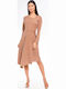 Rochie Midi Sorana Camel