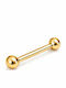 Χρυσό Helix Piercing Μπίλιες Ss153b 1 Cm