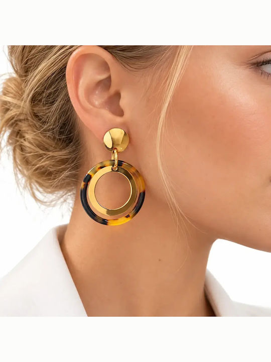 Silver Tortoiseshell Women's Earrings Silverline 0130226778/Yellow Tortoiseshell Silver 0130226778 Silver Tortoiseshell Women's Earrings Silverline 0130226778/Yellow Tortoiseshell Silver 0130226778