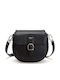 Leather Women's Shoulder / Crossbody Bag Black