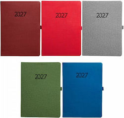 Υδρόγειος Ημερήσιο Planner B6 2027 12x17εκ. (Δι...
