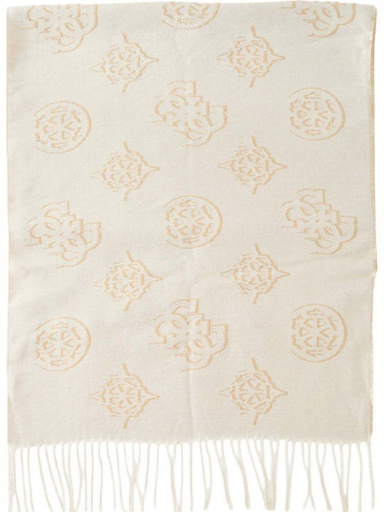 Guess Women's Beige Neck Warmer Scarf