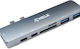 Welx 7-Port USB Hub with USB-C Connection