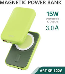 SiiPro Macaron 10000mAh 15W Зелен