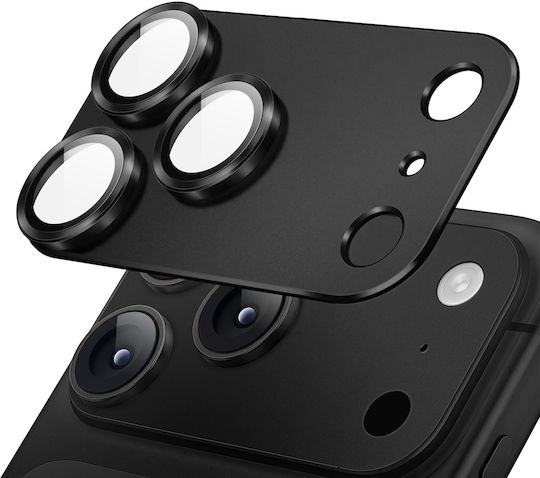 Avizar Kameraschutz iPhone 18 Pro Max Aus Gehärtetem Glas Mit Titanrahmen Schwarz