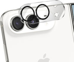 Avizar iPhone Duo Protecție Completă pentru Lentilele Camerei, Sticlă Temperată 9H, Neagră Transparentă