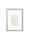 Wooden Wall Picture Frame with White Frame