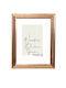 Wall Photo Frame Wooden with Gold Frame