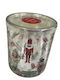 TnS Christmas Candle 10x9cm