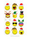 Bsb Simple Christmas Stickers 2 Sheets