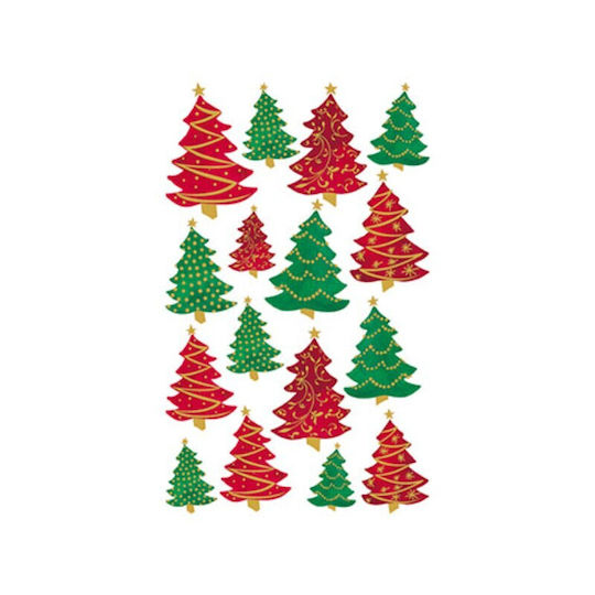 Αυτοκολλητα Bsb Απλα Christmas 2 Φύλλα