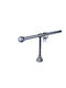 Rodeco Bară Simplă pentru Perdea din Plastic Φ16 mm 140 cm Matte Chrome
