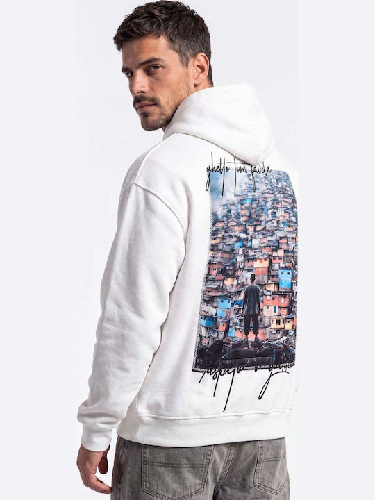 Ben Tailor Favella Ghetto Hoodie White