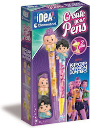 Clementoni Детски творчески комплект Create Your Pens: K-pop Demon Hunters Rumi & Jinu Clementoni Детски творчески комплект Create Your Pens: K-pop Demon Hunters Rumi & Jinu