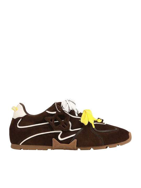 Naked Wolfe Women's Sneakers 326-brown / Suede ...