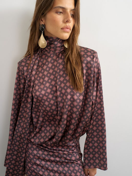 Rochie Bordeaux