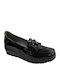 Patent Leather Women's Loafers in Black