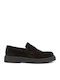 Δερμάτινα Ανδρικά Loafers σε Μαύρο Χρώμα