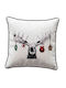 Palamaiki Christmas Decorative Pillowcase White 43x43cm
