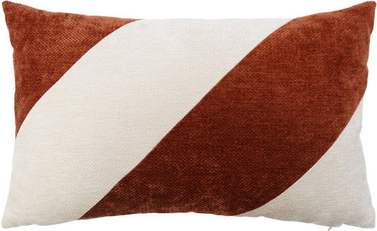 Christmas Decorative Rectangular Pillow Red 30x50cm