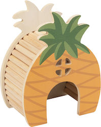 Pawise Kleines Holzhaus für Nagetiere 14x18x9 cm